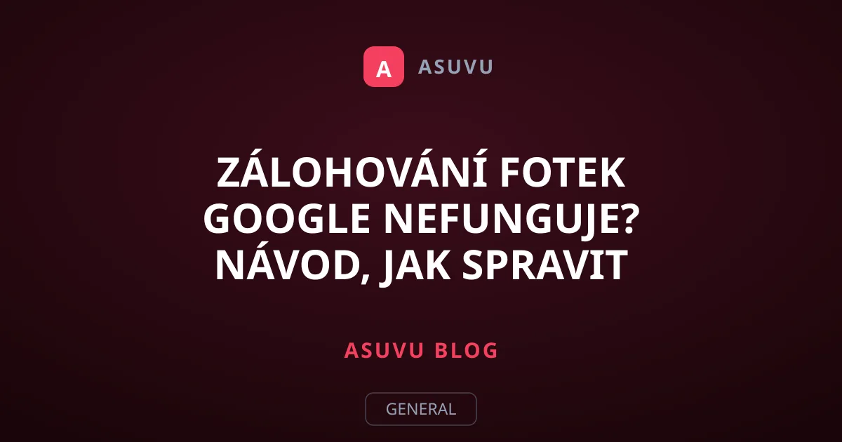 Zálohování Fotek Google nefunguje? Návod, jak spravit zaseknuté synchronizace